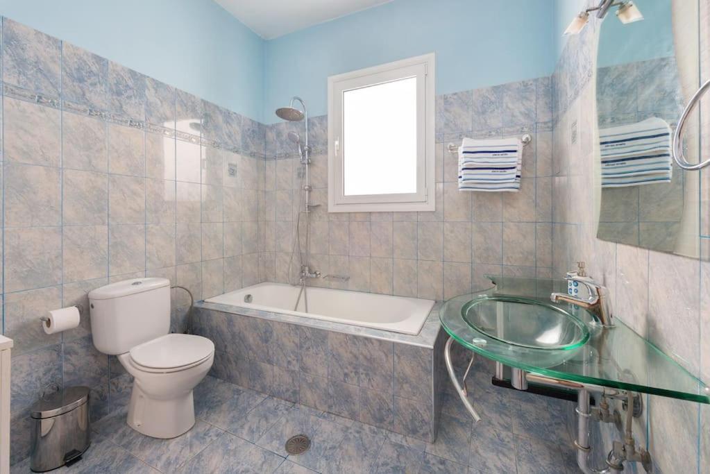 Greek Style Ground Floor Apartment & Pool Jalisos Zewnętrze zdjęcie
